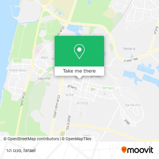 סנט הר map