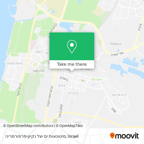 סיטונאות ים של נקיון-פרפורמריה map