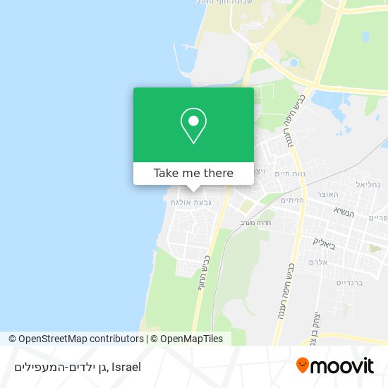 גן ילדים-המעפילים map