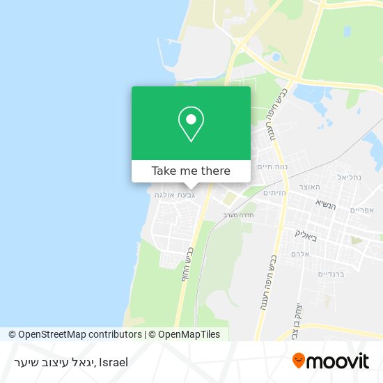 יגאל עיצוב שיער map