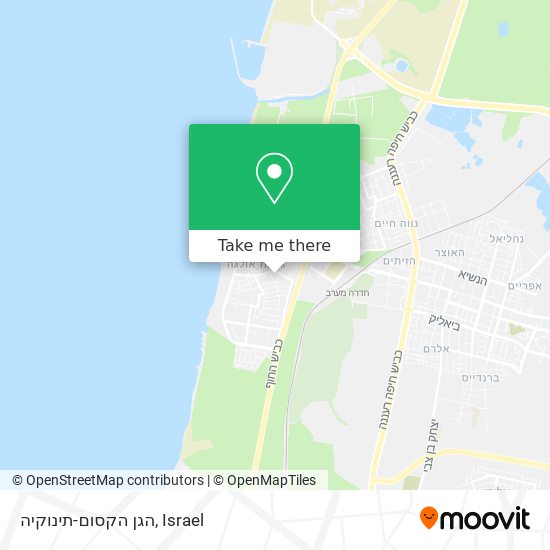 הגן הקסום-תינוקיה map