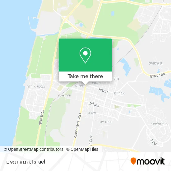 Карта המזרונאים