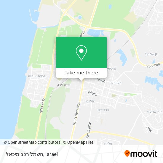 חשמל רכב מיכאל map