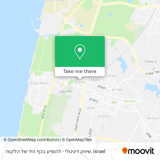 שיווק דיגיטלי - להופיע בכף היד של הלקוח map