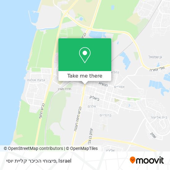 פיצוחי הכיכר קליית יוסי map