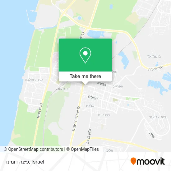 Карта פיצה דומינו