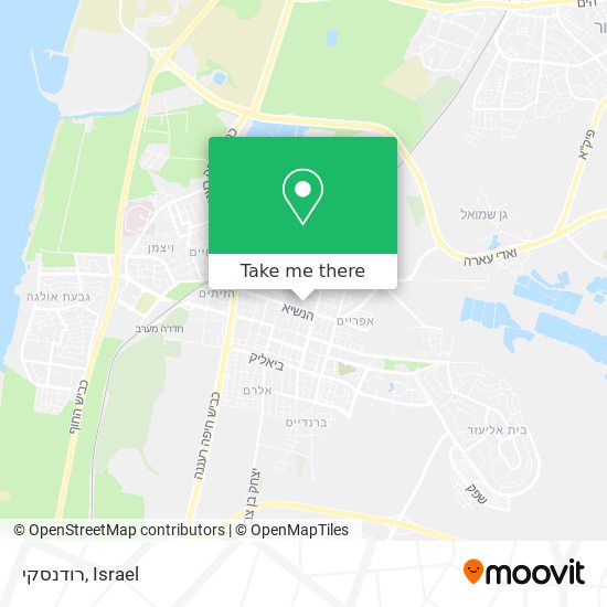 רודנסקי map