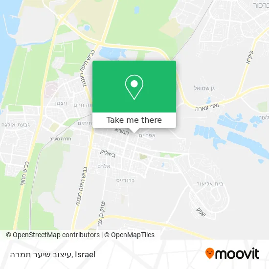 Карта עיצוב שיער תמרה