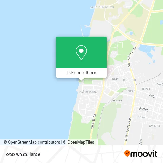Карта מגרש טניס
