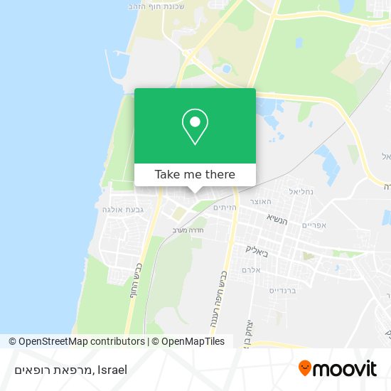 מרפאת רופאים map