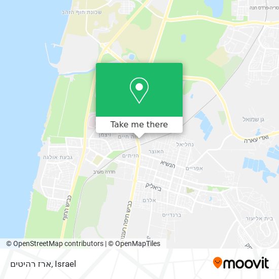 ארז רהיטים map