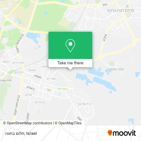 Карта חלום בחווה