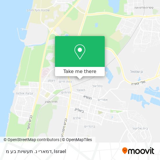 דמארי נ. תעשיות בע מ map