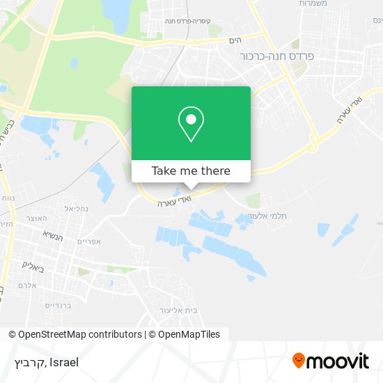 קרביץ map