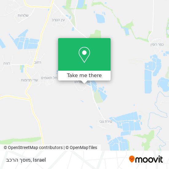 מוסך הרכב map