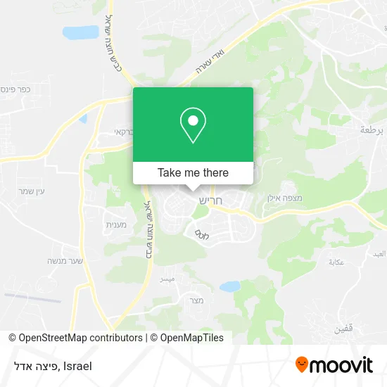 Карта פיצה אדל