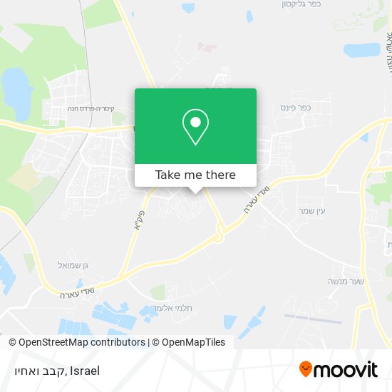 קבב ואחיו map