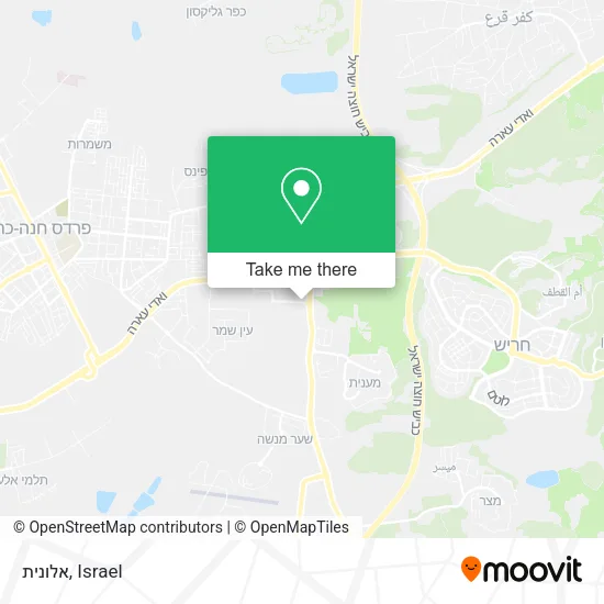 Карта אלונית