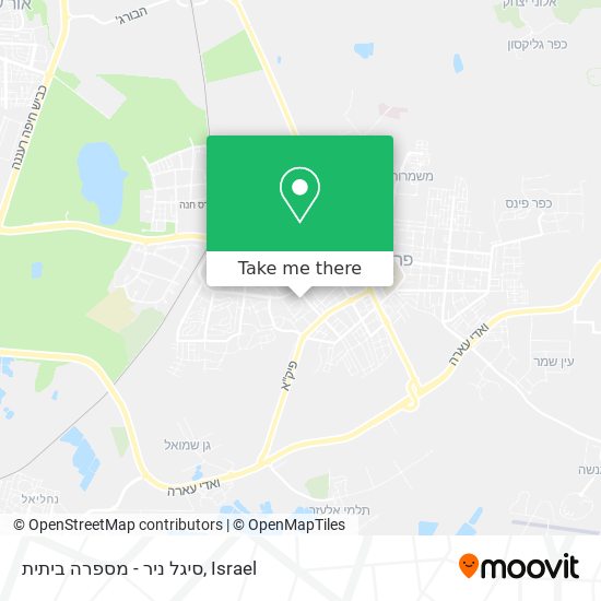 סיגל ניר - מספרה ביתית map