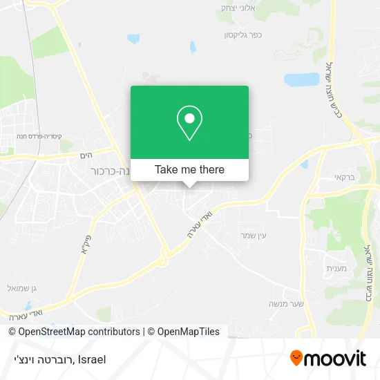 Карта רוברטה וינצ'י