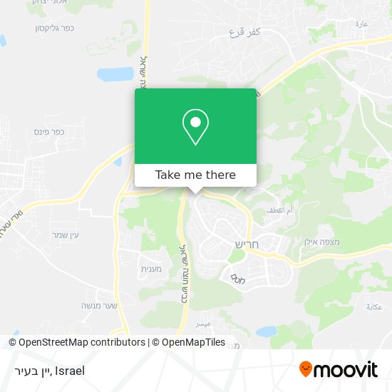 יין בעיר map