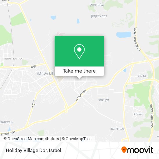 Holiday Village Dor map
