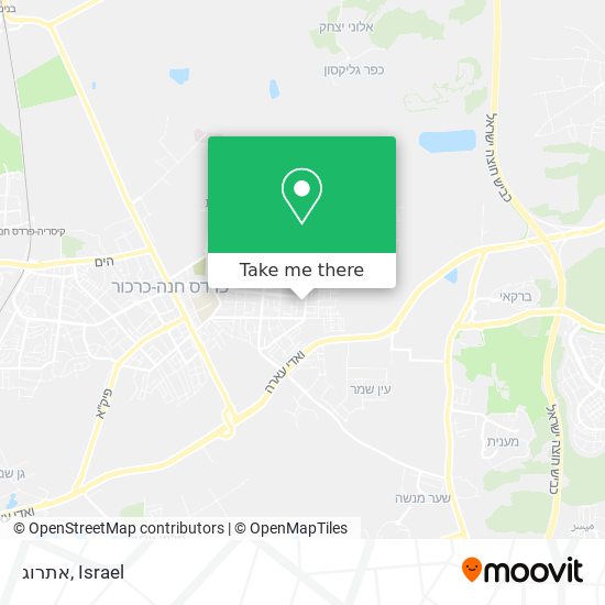 אתרוג map