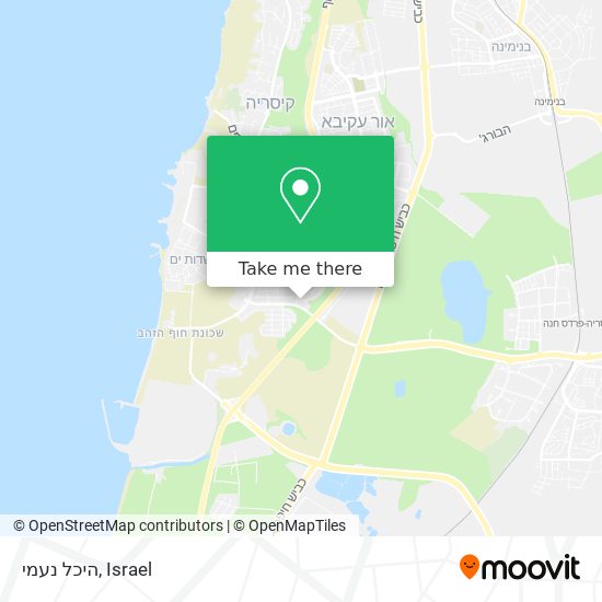 היכל נעמי map