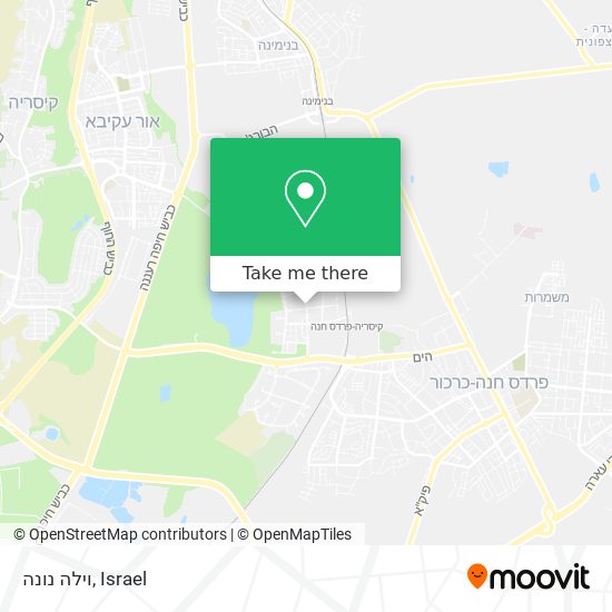 וילה נונה map