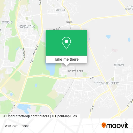 Карта וילה נונה