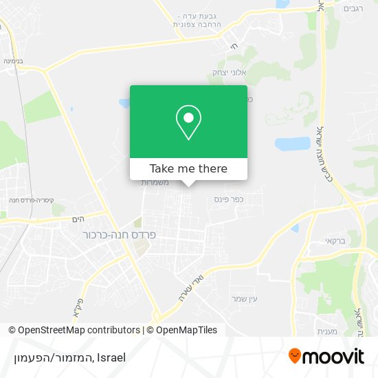 המזמור/הפעמון map