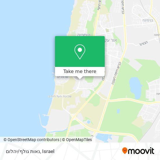 נאות גולף/יהלום map