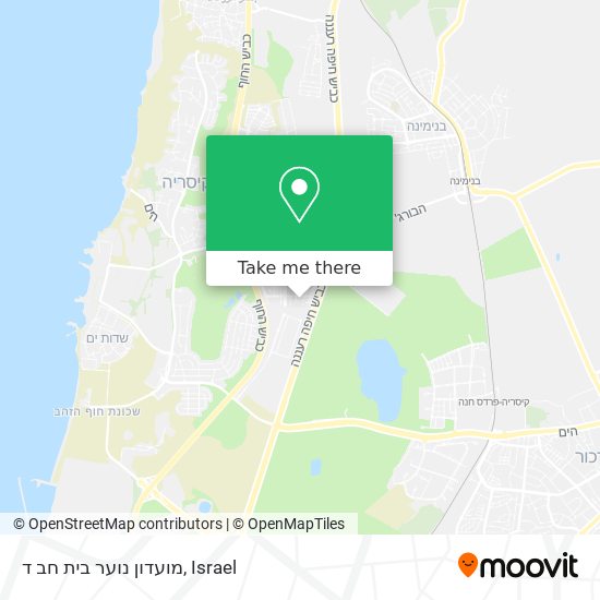 מועדון נוער בית חב ד map