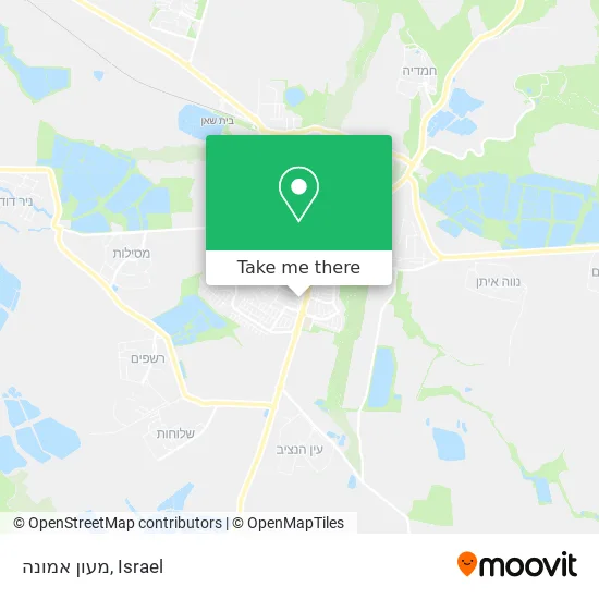 Карта מעון אמונה