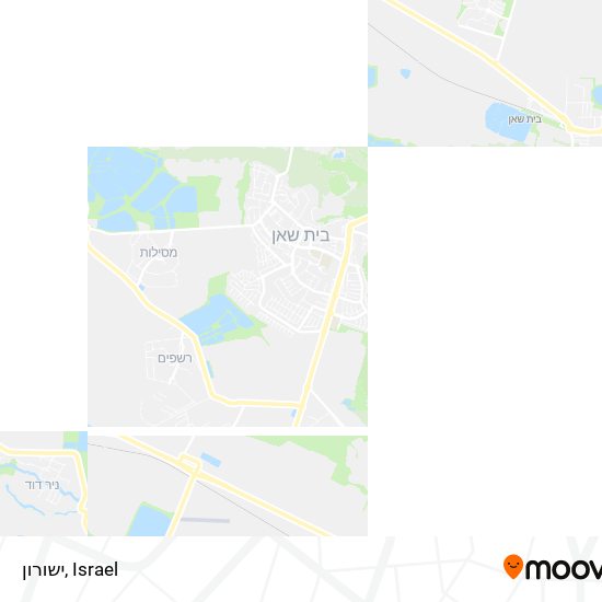 ישורון map