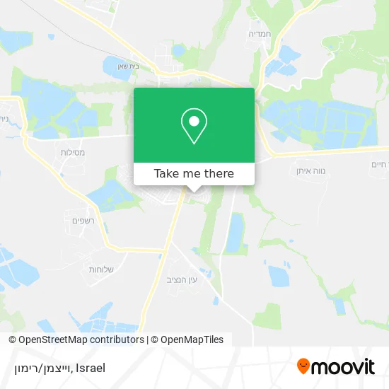 Карта וייצמן/רימון