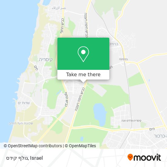 גולף קידס map