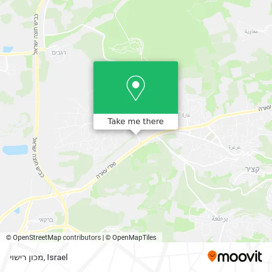 Карта מכון רישוי