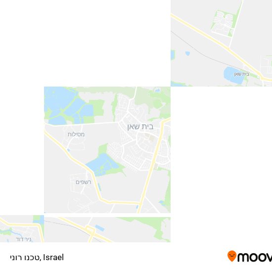 טכנו רוני map