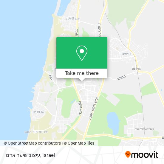 עיצוב שיער אדם map