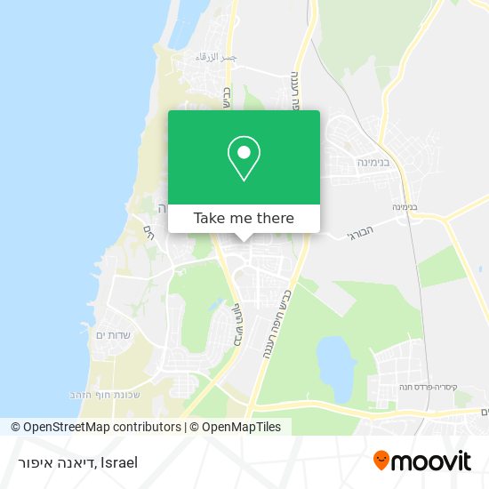 דיאנה איפור map