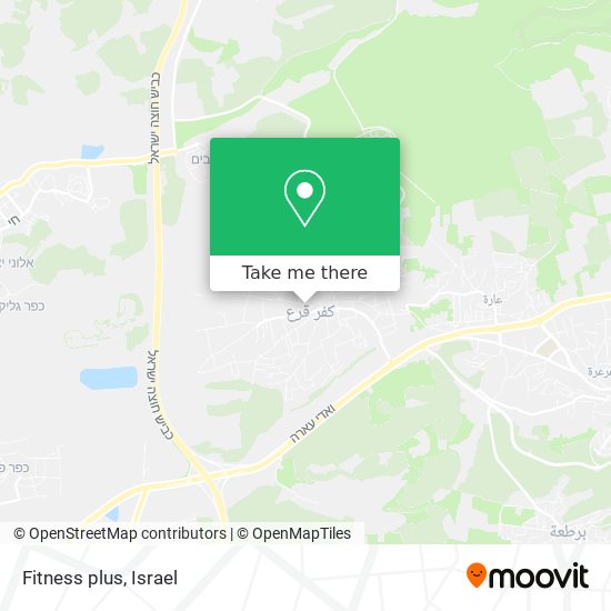 Fitness plus map