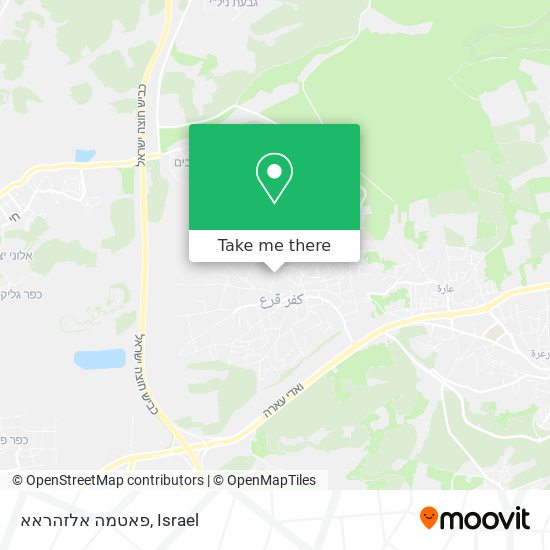 פאטמה אלזהראא map