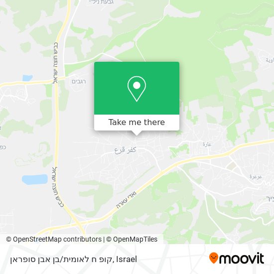 קופ ח לאומית/בן אבן סופראן map