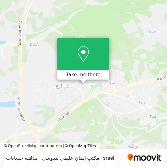 Карта مكتب ايمان عليمي بيدوسي - مدققة حسابات