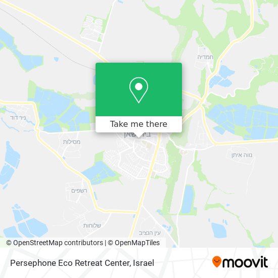 Карта Persephone Eco Retreat Center