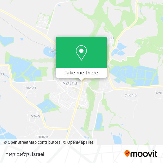 קלאב קאר map