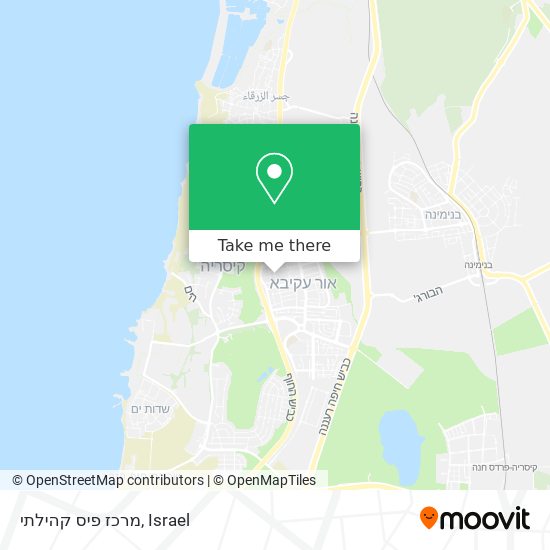 מרכז פיס קהילתי map