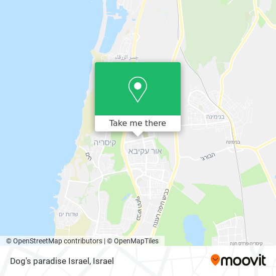 Карта Dog's paradise Israel