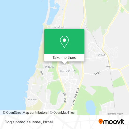 Карта Dog's paradise Israel